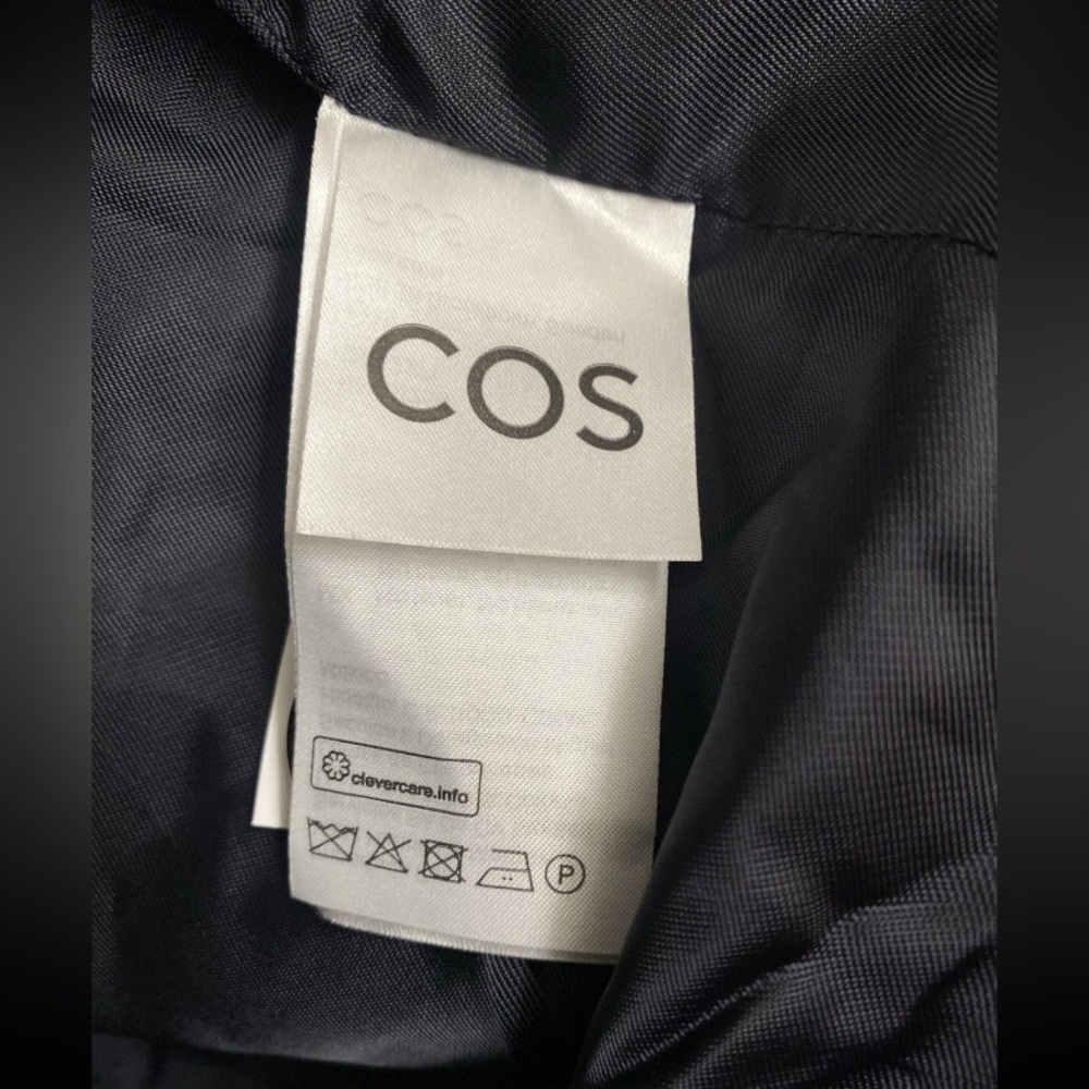 COS rounded Long Wool Coat - Picture 12 of 16